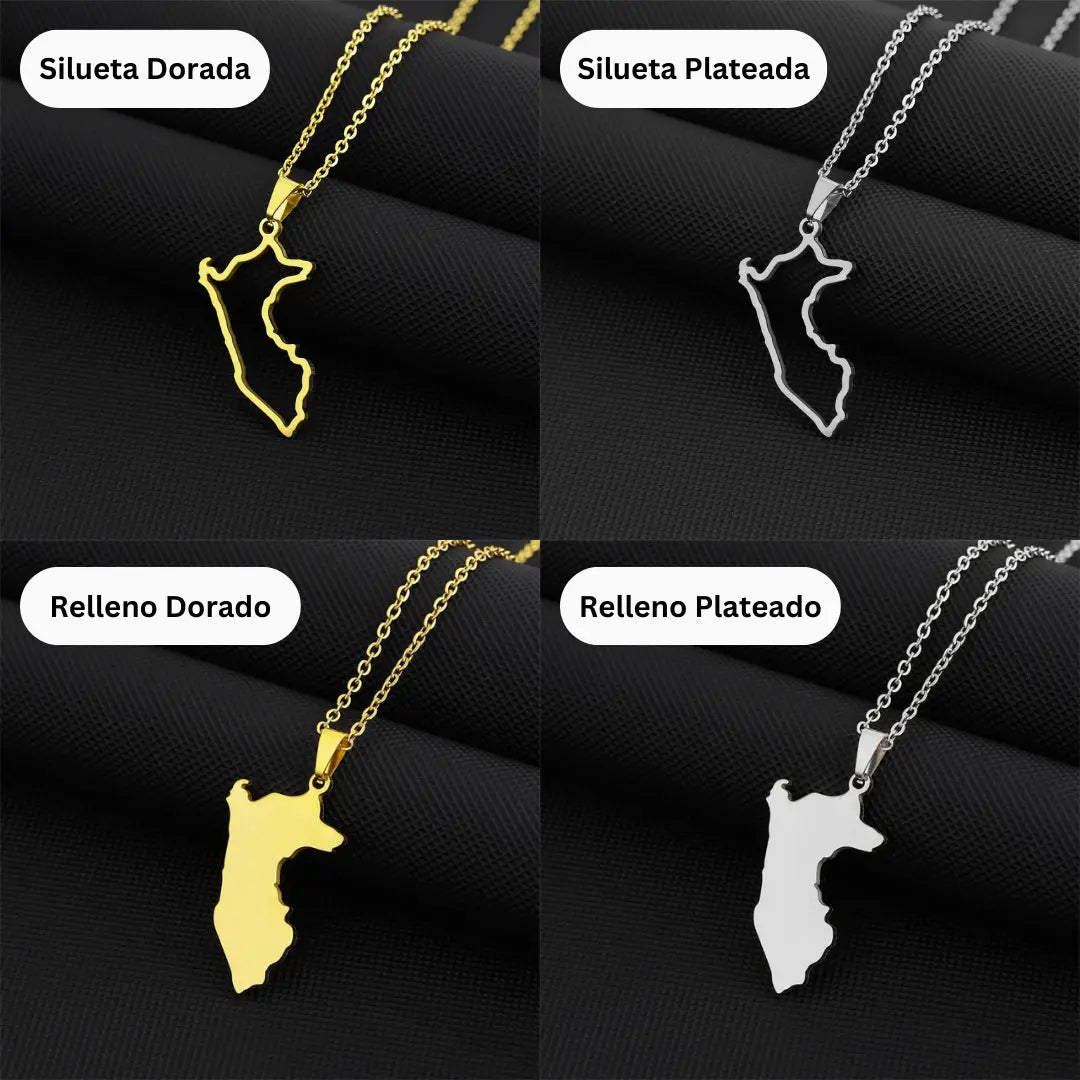 Collar Mapa del Perú